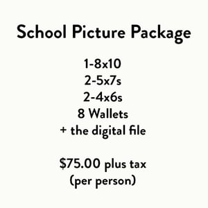 School Picture Package
